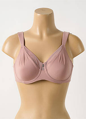 Soutien-gorge effet matière satinée haut soutien-gorge emboitant rose TRIUMPH femme