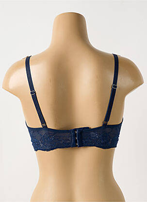 Soutien-gorge effet matière satinée haut soutien-gorge emboitant bleu TRIUMPH femme