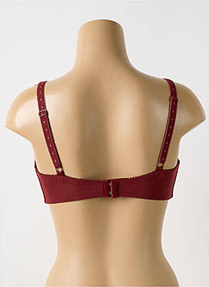 Soutien-gorge effet matière satinée haut soutien-gorge emboitant rouge TRIUMPH femme