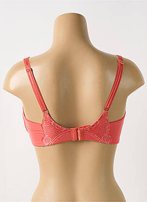 Soutien-gorge effet matière satinée haut soutien-gorge emboitant orange FLORALE BY TRIUMPH femme