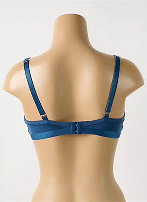 Soutien-gorge effet matière satinée haut soutien-gorge emboitant bleu TRIUMPH femme