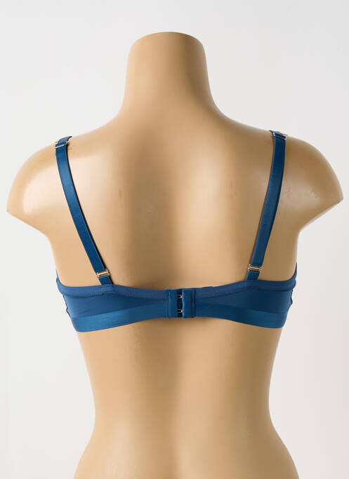 Soutien-gorge effet matière satinée haut soutien-gorge emboitant bleu TRIUMPH femme