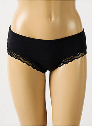 Shorty broderie dentelle de calais noir PETITES CULOTTÉES femme