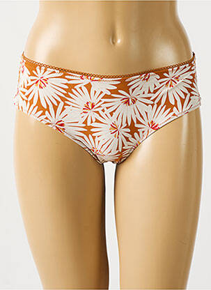 Shorty orange SANS COMPLEXE pour femme