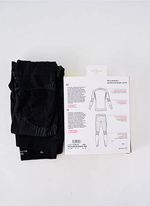 Legging taille normale taille normale noir SLAM homme