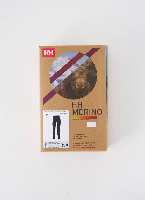 Legging noir HELLY HANSEN pour homme