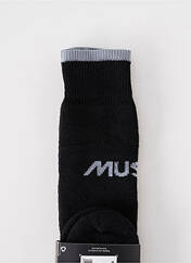 Chaussettes noir MUSTO pour homme seconde vue