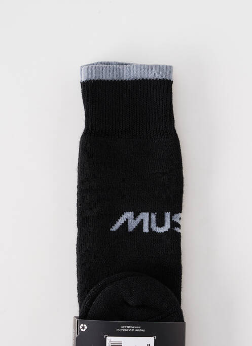 Chaussettes noir MUSTO pour homme