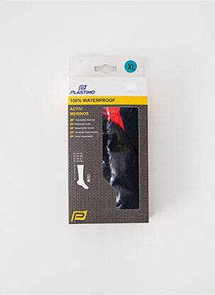Chaussettes maintien élastique noir PLASTIMO homme