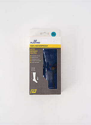 Chaussettes maintien élastique bleu PLASTIMO homme