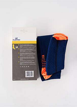 Chaussettes maintien élastique bleu PLASTIMO homme