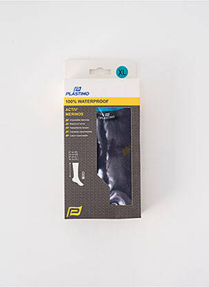 Chaussettes maintien élastique bleu PLASTIMO homme