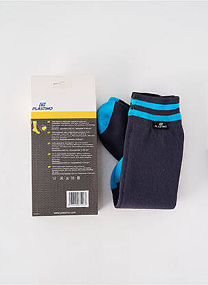 Chaussettes maintien élastique bleu PLASTIMO homme