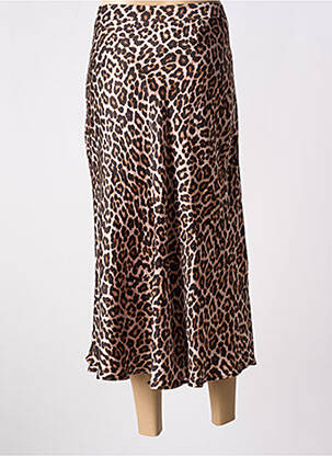Jupe longue taille haute marron LA PETITE ETOILE femme