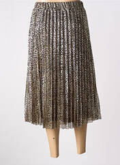 Jupe mi-longue or LA PETITE ETOILE pour femme seconde vue