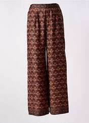 Pantalon large marron LA PETITE ETOILE pour femme seconde vue