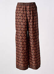 Pantalon large marron LA PETITE ETOILE pour femme seconde vue