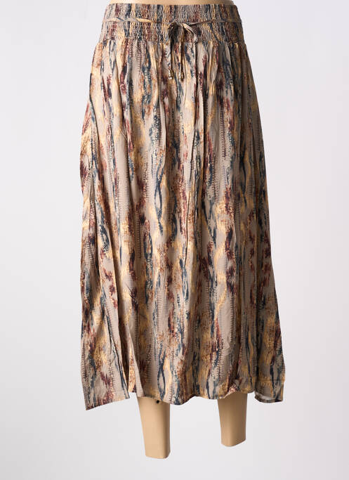 Jupe longue gris MEISÏE pour femme