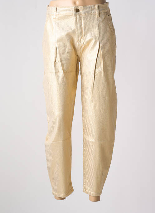 Pantalon 7/8 or MEISÏE pour femme