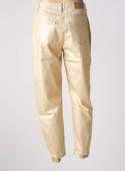Pantalon 7/8 or MEISÏE pour femme