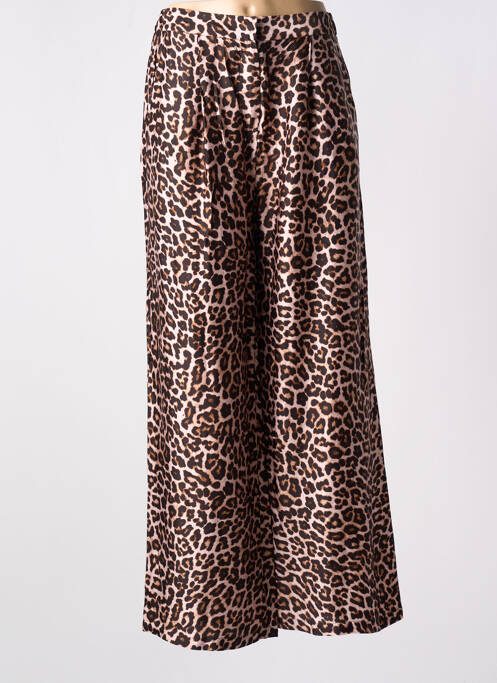 Pantalon large marron LA PETITE ETOILE pour femme