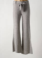 Pantalon flare gris MULTIPLES pour femme seconde vue