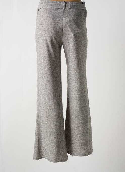 Pantalon flare gris MULTIPLES pour femme