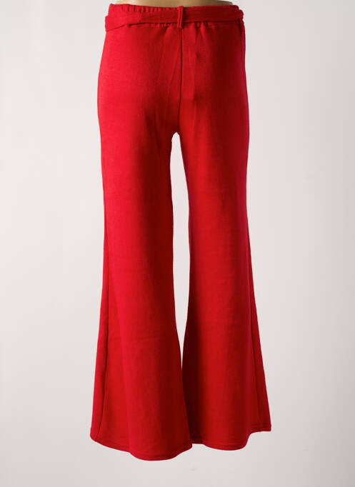 Pantalon flare rouge MULTIPLES pour femme