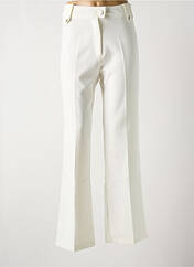 Pantalon droit blanc MULTIPLES pour femme seconde vue