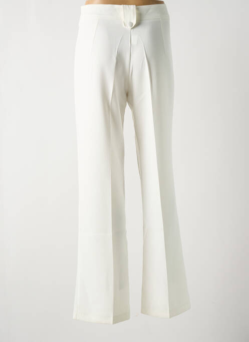 Pantalon droit blanc MULTIPLES femme