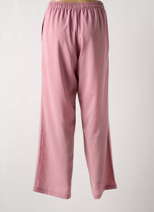 Pantalon droit rose MULTIPLES pour femme