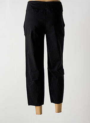 Pantalon 7/8 stretch taille normale noir MULTIPLES femme