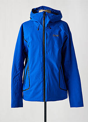 Imperméable coupe droite a capuche bleu SLAM homme