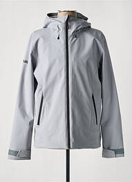 Imperméable coupe droite a capuche gris SLAM homme
