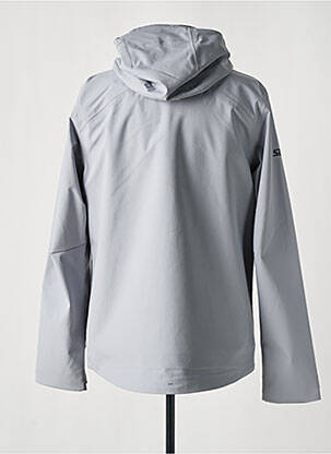 Imperméable poches a capuche gris SLAM homme