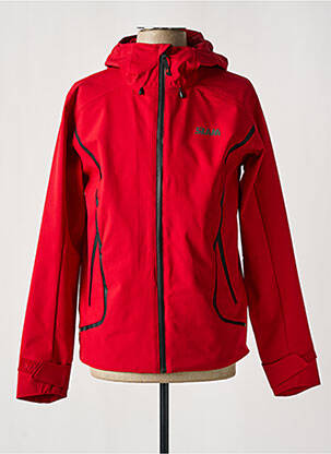 Imperméable coupe droite sans capuche rouge SLAM homme