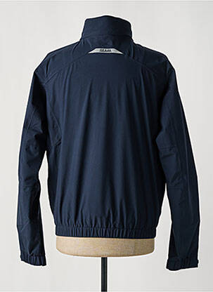 Coupe-vent poches sans capuche bleu SLAM homme