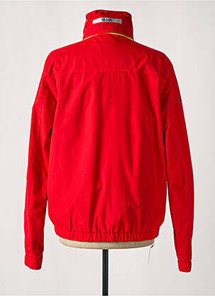 Coupe-vent poches sans capuche rouge SLAM homme