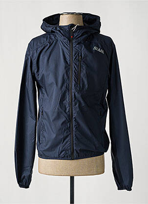 Coupe-vent poches sans capuche bleu SLAM homme