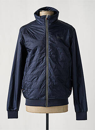 Doudoune manches longues sans capuche bleu SLAM homme