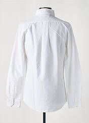 Chemise manches longues blanc MUSTO pour homme seconde vue