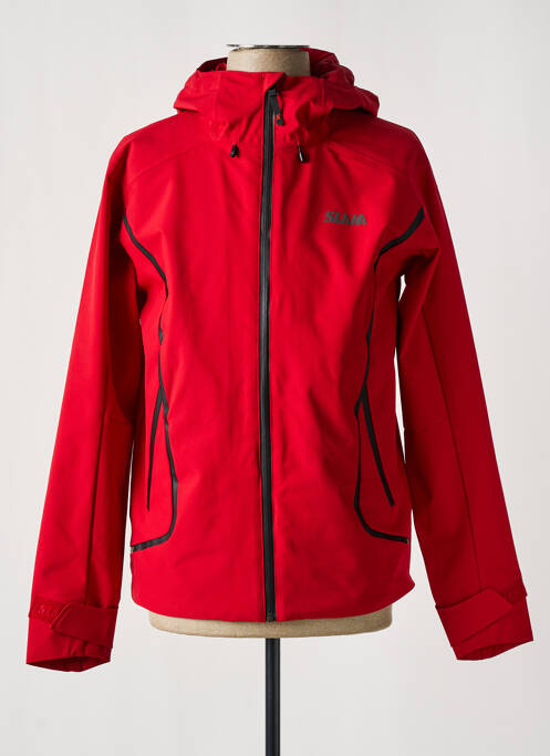 Imperméable coupe droite sans capuche rouge SLAM homme