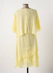 Robe mi-longue jaune MULTIPLES pour femme seconde vue