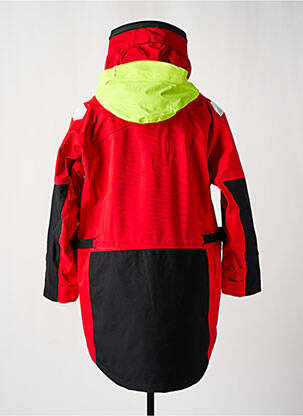 Parka manches longues a capuche rouge SLAM homme
