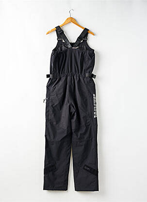 Combi-pantalon poches fines bretelles noir SLAM homme