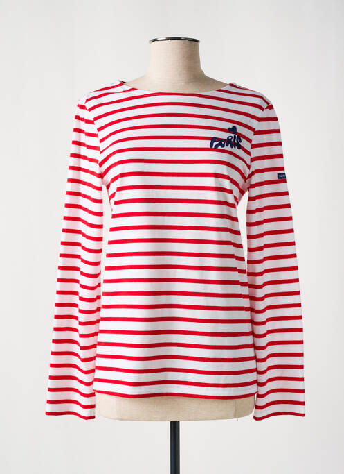 Top rouge SAINT JAMES pour femme
