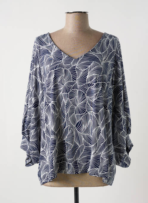 Top bleu MULTIPLES pour femme