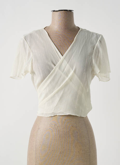 Blouse beige MULTIPLES pour femme