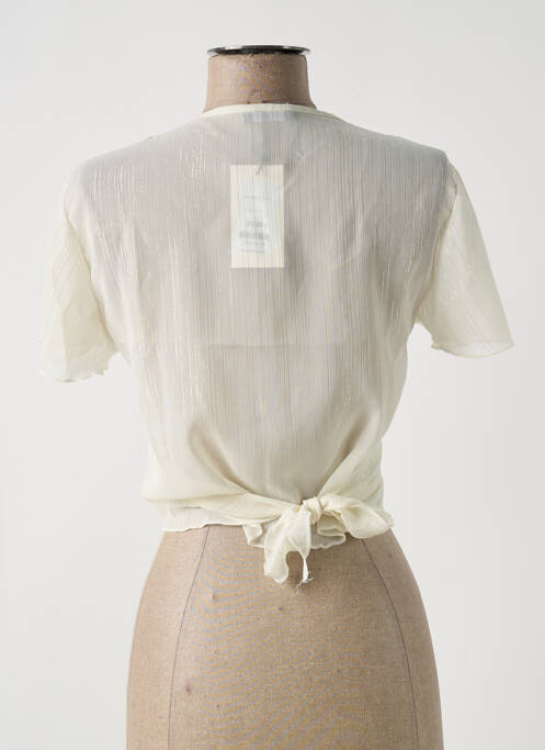 Blouse beige MULTIPLES pour femme