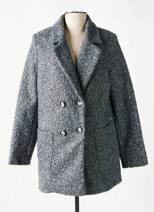 Manteau court gris MULTIPLES pour femme
